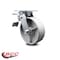 Service Caster 6 Inch Semi Steel Swivel Caster with Roller Bearing and Total Lock Brake SCC SCC-TTL30S620-SSR - alternate 5